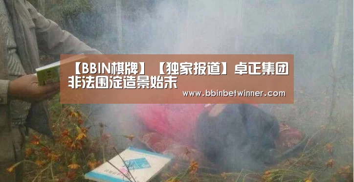【BBIN棋牌】【独家报道】卓正集团非法围淀造景始末(图2) BBIN棋牌